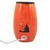 Stony Creek 5.0 Inch Halloween Pre-Lit Small Vase. Witch Cat Haunted Moon Novelty Sculpture Lights - 2 of 3