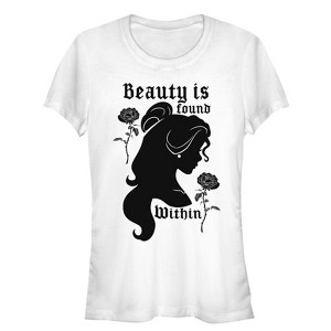 Juniors Womens Beauty and the Beast Within T-Shirt - 1 of 3