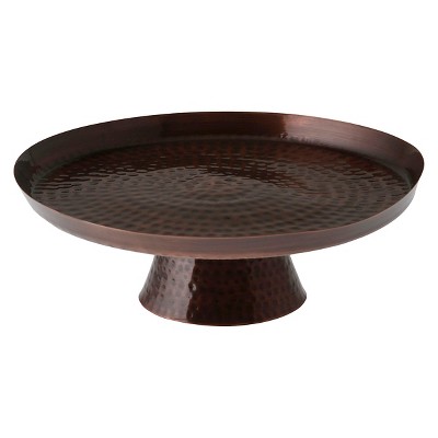 Thirstystone Hammered Copper Cake Stand