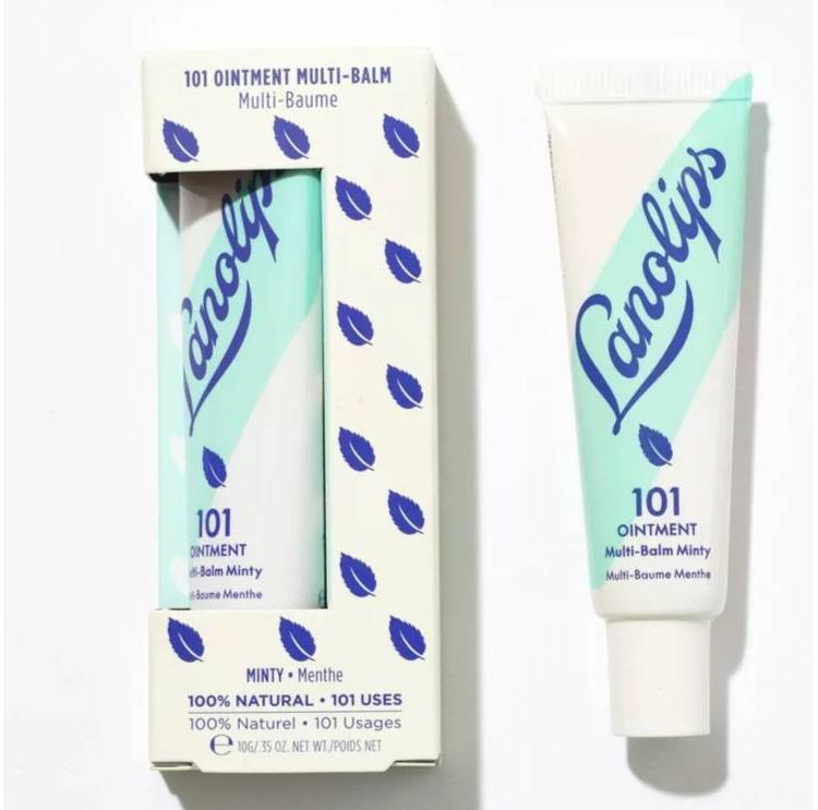 Lanolips Ultra Healing 101 Ointment Multi-Balm - Minty - 0.35oz: Hydrating, Deep Lip Moisturizer, Paraben-Free, 4 of 7