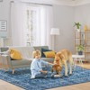 Area Rugs - Washable, Non-Slip, Kid & Pet Friendly, Vintage Foldable, Thin Low Pile Rug for Bedroom Kitchen Dining Room - 2 of 4