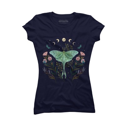 Junior's Design By Humans Luna and Forester By EpisodicDrawing T-Shirt