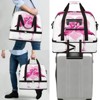 Generic Couple Flamingo Foldable Travel Duffel Bag Tote Carry On Luggage - 2 of 4