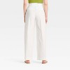 Women's High-Rise Wide Leg Poplin Trousers - A New Day™ - 2 of 3