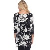 Maternity Floral Scoop Neck Tunic Top with Pockets - White Mark - 3 of 3