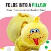 Sesame Street | Big Bird Adult Snugible 2-in-1 Blanket Hoodie & Pillow - 2 of 4