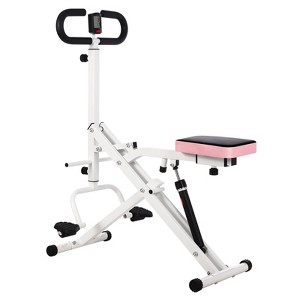 Squat Machine, Squat Trainer - Home 2-in-1 with Adjustable Resistance Band, Foldable Squat Rowing Machine for Full Body Workout - 1 of 4