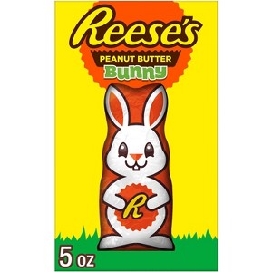 Reese's Milk Chocolate Reester Peanut Butter Bunny Easter Candy - 5oz - 1 of 4
