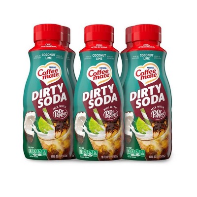 Coffee Mate Dirty Soda Coconut Lime Liquid - 96oz