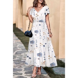 sexy casual long dresses Women's Slip Dress Sleeveless Backless, Small Color:As Picture:Dusty Blue/Nude wait-time:5 Backless Style Adorable Lace And Print