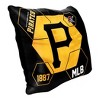 MLB Pittsburgh Pirates Firm Density Connector Velvet Reverse Pillow - 2 of 3
