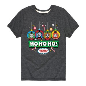 Boys' - Thomas & Friends - Christmas Ho Ho Ho Short Sleeve Graphic T-Shirt - 1 of 4