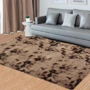 COZONY Fluffy Shag Area Rug, Plush Thick Faux Fur Non-Slip Carpet for Living Room and Bedroom - 1 of 4