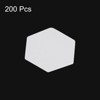 Unique Bargains Hexagon Shapes English Paper Reusable Sewing DIY Quilting Templates 200 Pcs - 3 of 4