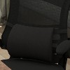 Emma and Oliver Black Lumbar Cushion for Home, Work and Travel with CertiPUR-US Certified Memory Foam and Machine Washable Cover - 3 of 4