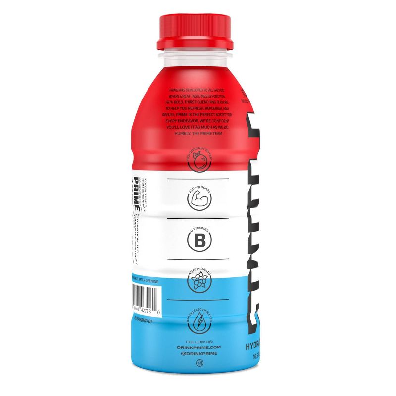Prime Hydration Ice Pop Sports Drink - 16.9 fl oz Bottle, 2 of 4
