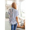 Women's Best Of Both Worlds Button Down Top - Jodifl - 3 of 4