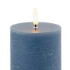 FIA Wick Blue Pillar Candle (Set of 2) - 2 of 2