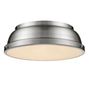 Golden Lighting Duncan Flush Mount - 14" - 1 of 2