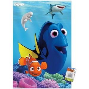 Trends International Disney Pixar Finding Dory - Dory Unframed Wall Poster Prints - 1 of 4