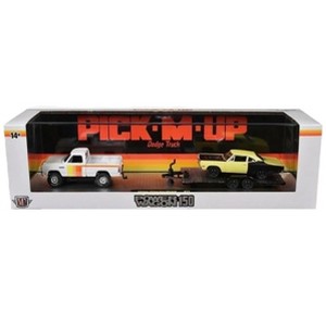 M2 Machines Auto Haulers '79 Dodge 150 Power Wagon & '69 Plymouth RoadRunner - 1 of 3