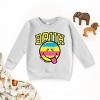 The Juniper Shop SmileyWorld Bruh Paint Drip Distressed Toddler Sweatshirt - 3 of 4
