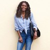 Curly Kinky Wigs Natural Looking L Part Lace Front Synthetic Hair replacement Full Wig for Women - 4 of 4