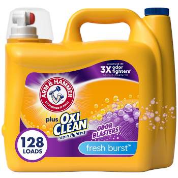 Arm Hammer Plus OxiClean Odor Blasters Liquid Laundry Detergent 