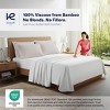 Kickoff 100% Bamboo Viscose Pillowcases Only, Hidden Zipper, Cooling Breathable, Bedding Pillow Covers for Hot Sleepers - 2 of 4
