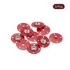 Unique Bargains Alloy Invisible Durable High Hardness Buckle Fasteners Press Studs Buttons 5 Pcs - 3 of 4