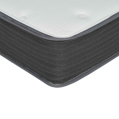 Vynxaria 8-Inch Twin Size Pocket Spring Hybrid Mattress - Soft Euro Top Gel Memory Foam