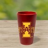NCAA Iowa State Cyclones Silicone Pint Glass - 16oz: Multicolor Drinkware, 1 Piece - 3 of 3