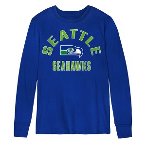 NFL Seattle Seahawks Boys' Long Sleeve Core T-Shirt - 1 of 1
