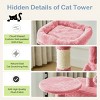 CAVINAS Sturdy 44-inch Cat Tree with Anti-Tip Kit,Holds Up to 44lbs,Multi-Cat Tower with Condo & Hammock,Space-Saving Design for Indoor Cats - 3 of 4