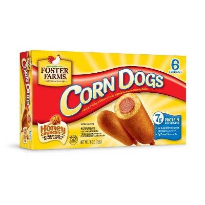 Foster Farms Corn Dogs - Frozen - 16oz/6ct