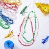 Sparkle and Bash 24-Pack Happy Birthday Necklaces Rainbow Bead Party Supplies, Adult Party Favors for Guests, 6 Assorted Colors, 15.5 In - 2 of 4