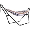 Heavy Duty Steel Hammock Stand, 550 lb Capacity, Adjustable Portable Hammock Frame with Chains & S-Hooks - 4 of 4