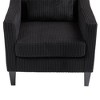 CAVINAS Luxury Chenille Accent Chair,Plush Armchair with High-Resilience Foam for Bedroom,Apartment,Waiting Room - 4 of 4