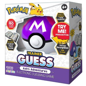 Pokémon: Trainer Guess - Ash Adventures - Electronic Guessing Game, Collect 150 Pokemon, Field Guide, Talk To Your Light & Sound Poke Ball, Kids 6+ - 1 of 4