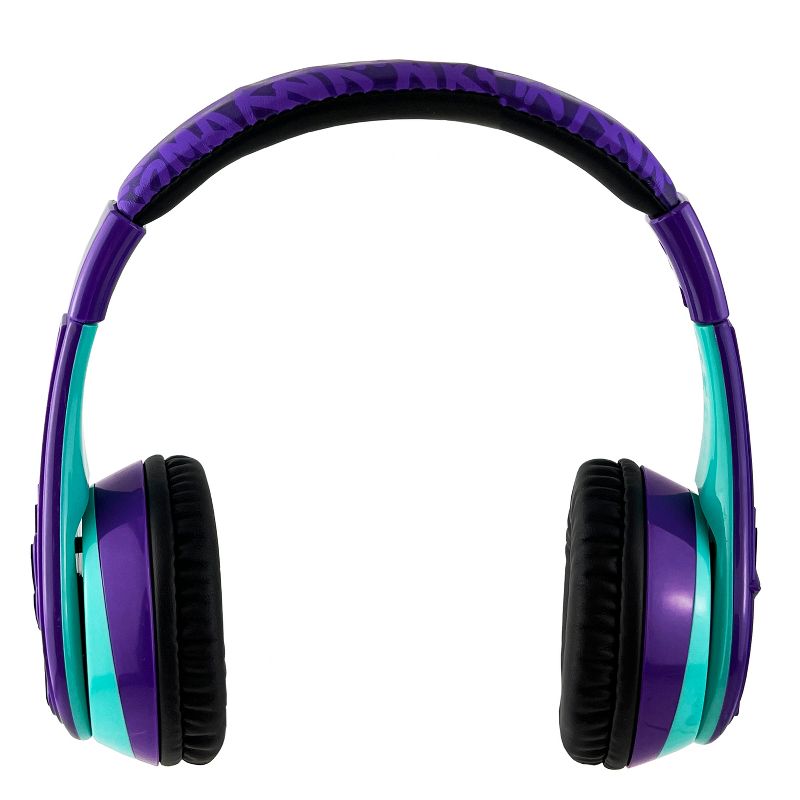 eKids Karmas World Bluetooth Headphones for Kids, Over Ear Headphones with Microphone - Purple (KW-B52.EXv22), 3 of 6