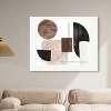 Art Remedy In Shapes and Earth Tones Modern Minimal Abstracts Unframed - 2 of 4