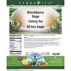 TerraVita Blackberry Sage Oolong Tea (50 tea bags, ZIN: 533924) - 2 of 4