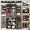 72" Tall Farmhouse Kitchen Pantry - 4 of 4