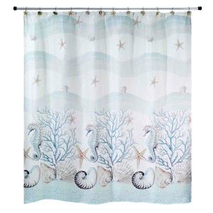 Avanti Coastal Terrazzo Shower Curtain - 1 of 3