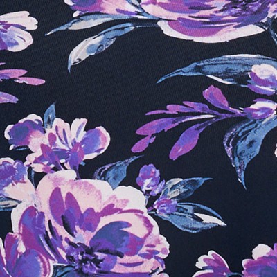 formal navy floral