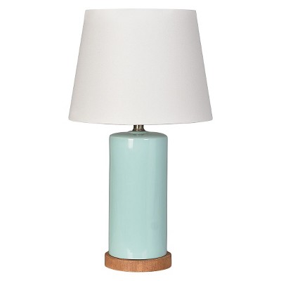 pillowfort glass table lamp