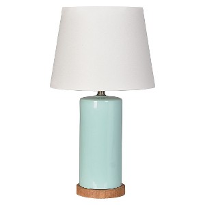 Column Table Lamp Aqua - Pillowfort , Size: Lamp Only, Blue Green