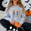 Simply Sage Market Pumpkin Skeleton Sweatshirt - 2 of 4