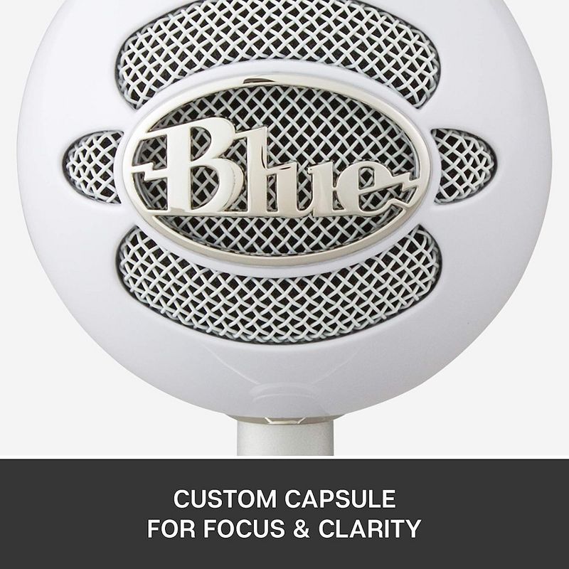 Blue Snowball iCE USB Microphone - White, 4 of 8