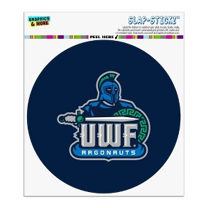 University of West Florida Primary Logo Automotive Car Window Locker Circle Bumper Sticker - 1 of 4